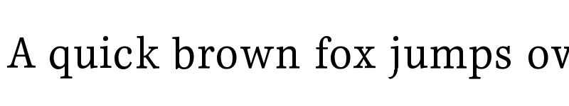 Preview of Kepler 3 VF Default Roman font