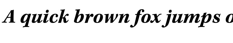 Preview of Kepler Std Caption Bold Italic font