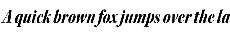 Preview of Kepler Std Display 750 Condensed Italic font