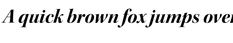 Preview of Kepler Std Display Bold Italic font