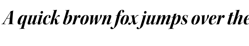 Preview of Kepler Std Display Bold SemiCondensed Italic font