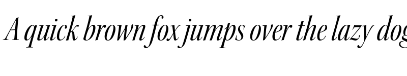 Preview of Kepler Std Display Condensed Italic font
