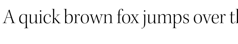 Preview of Kepler Std Display Light font