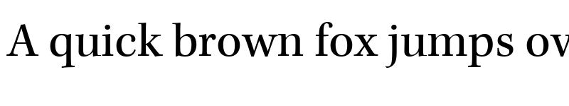 Preview of Kepler Std Regular font