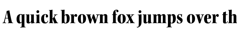 Preview of Kepler Std Subhead 750 Condensed font