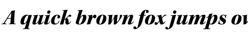 Preview of Kepler Std Subhead 750 Italic font