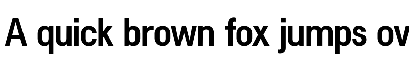 Preview of Kernl Grotesk Condensed Bold font