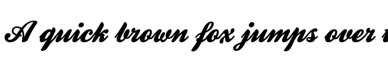 Preview of KestrelW00-Script Regular font