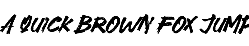 Preview of Keylock Fighter Regular font