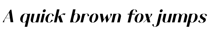 Preview of Keystone Italic font