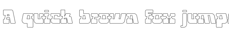 Preview of Keyute Outline font