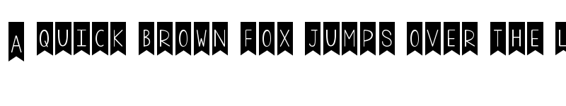Preview of KG A Little Swag Regular font