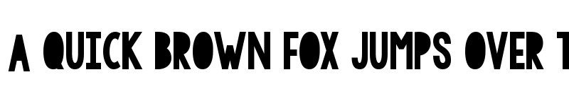 Preview of KG BLESS YOUR HEART Regular font