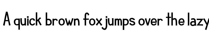 Preview of KG Compassion Big Regular font