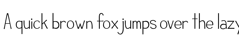 Preview of KG Compassion Simple Regular font