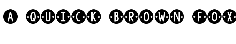 Preview of KG Counting Stars Regular font