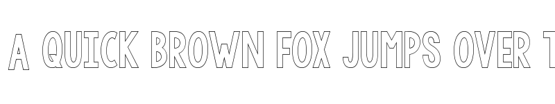 Preview of KG LET HER GO OUTLINE Regular font