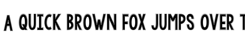 Preview of KG LET HER GO Regular font