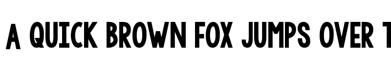 Preview of KG LET HER GO SOLID Regular font