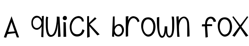 Preview of KG Shake it Off Regular font