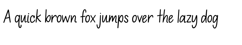 Preview of KG So It Goes Regular font