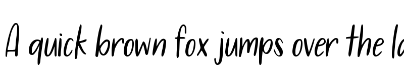 Preview of KG You Might Not Like Her Regular font