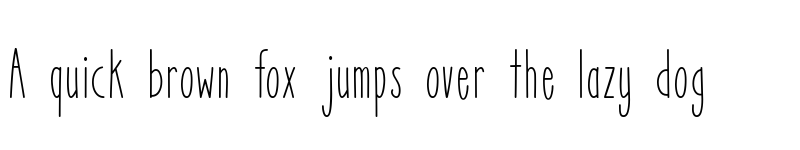 Preview of KH Scat Cat Medium font