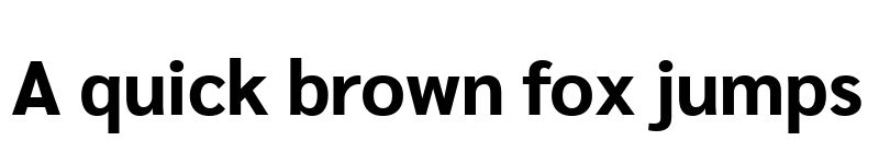 Preview of Khwan Sans ExtraBold font