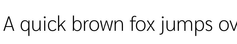 Preview of Khwan Sans ExtraLight font