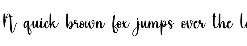 Preview of Kichenset Regular font