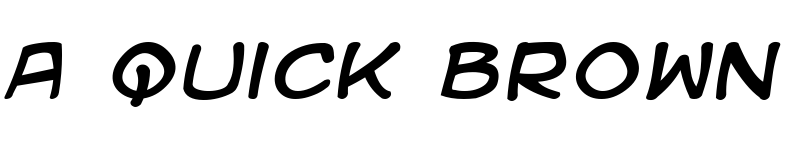 Preview of Kid Kosmic Italic font