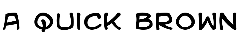 Preview of Kid Kosmic Regular font