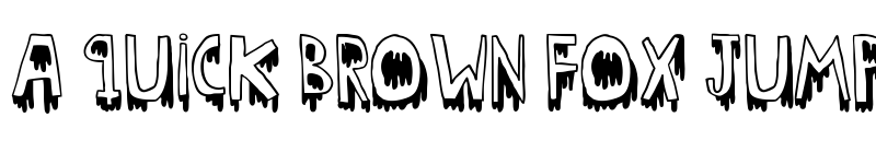 Preview of Kid nightmare Regular font