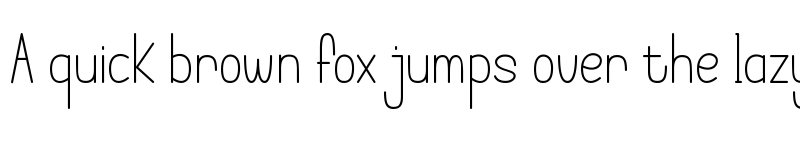 Preview of Kiddo Sans Regular font