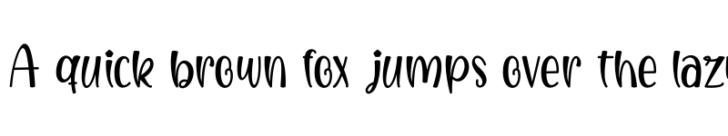 Preview of Kiddos Planet Regular font