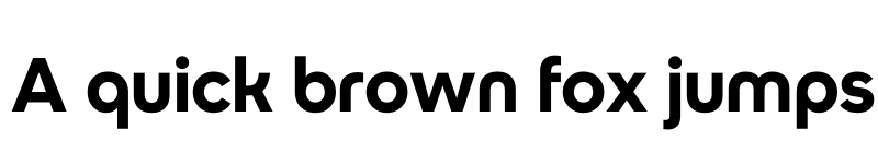 Preview of KIDS Display Bold font