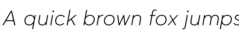 Preview of KIDS Rikai Light Italic font