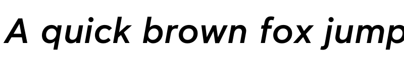 Preview of KIDS Rikai Medium Italic font