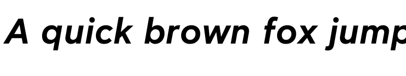 Preview of KIDS Rikai Semibold Italic font