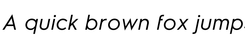 Preview of KIDS Sans Italic font