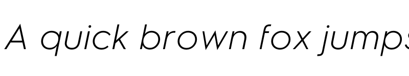 Preview of KIDS Sans Light Italic font