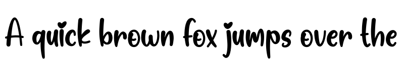 Preview of Kids Zona Regular font