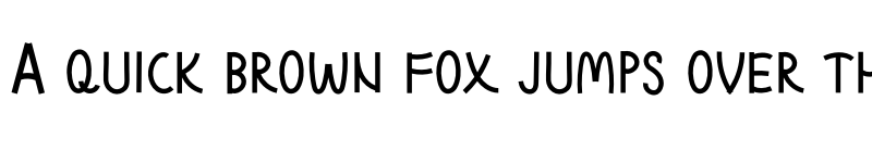 Preview of Kidsbro Regular font