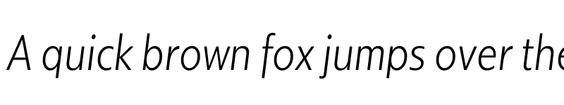 Preview of KIDStip Condensed Light Italic font