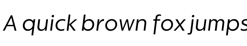 Preview of KIDStip Display Italic font