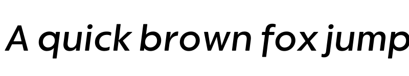 Preview of KIDStip Display Medium Italic font