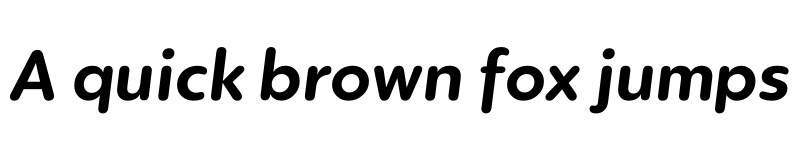 Preview of KIDStip Rounded Bold Italic font