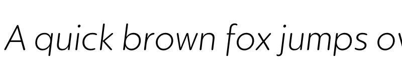 Preview of KIDStip Rounded Light Italic font