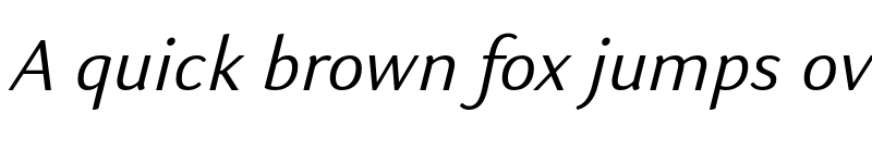 Preview of Kigelia Adlam Italic font
