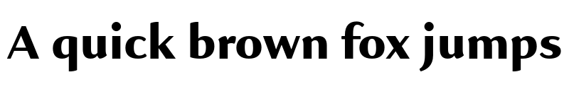 Preview of Kigelia Ethiopic Extrabold font